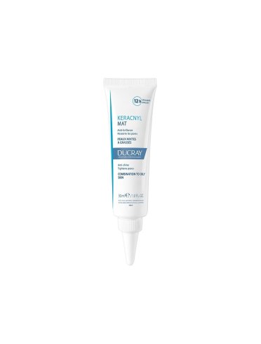 Ducray keracnyl mat - gel crema viso anti-imperfezioni - 30 ml