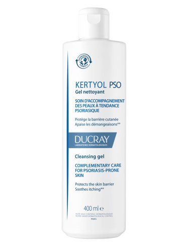 Ducray kertyol pso - gel detergente per psoriasi - 400 ml