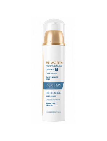 Ducray melascreen - crema notte viso antimacchie - 50 ml
