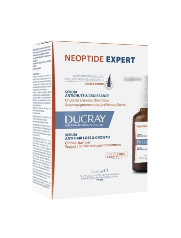 Ducray neoptide expert siero anticaduta capelli 2 x 50 ml