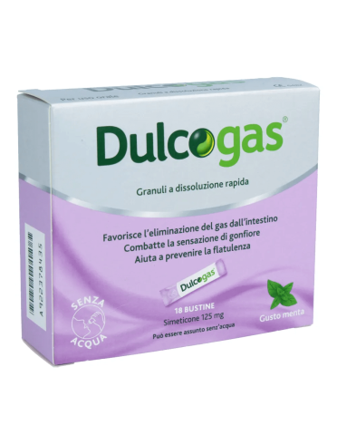 Dulcogas simeticone 125 mg - 18 bustine
