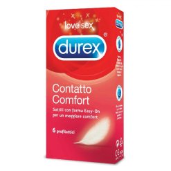 Durex Contatto Comfort Profilattici 6 Pezzi