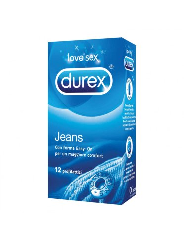 Durex jeans profilattici 12 pezzi