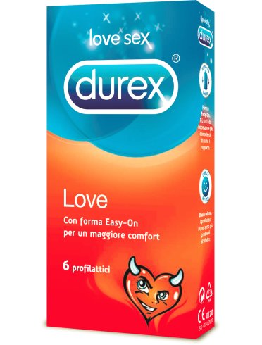 Durex love profilattici 6 pezzi