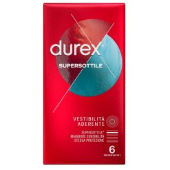 Durex Supersottile Profilattici 6 Pezzi