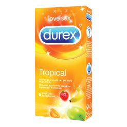 Durex Tropical Profilattici 6 Pezzi