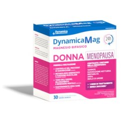DynamicaMag Donna Menoapausa - Integratore di Magnesio - 30 Bustine