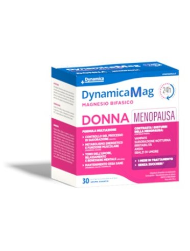 Dynamicamag donna menoapausa - integratore di magnesio - 30 bustine