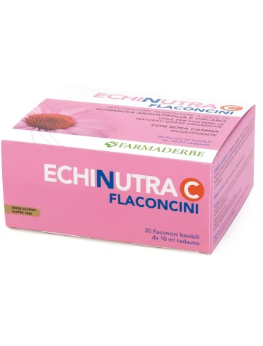 Echinutra c integratore difese immunitarie 20 flaconi Echinutra c integratore difese immunitarie 20 flaconi