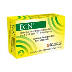 EcN - Integratore di Probiotici - 20 Capsule Gastroprotette