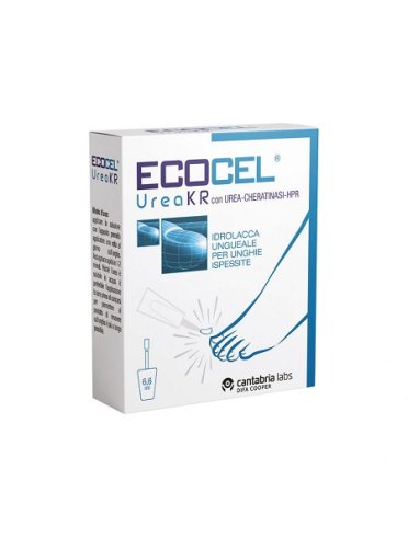 Ecocel ureakr smalto per unghie ispessite 6,6 ml