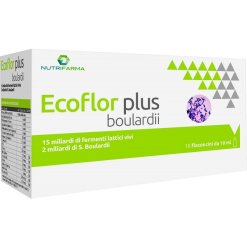 Ecoflor Plus Boulardii Integratore Fermenti Lattici 10 Flaconi