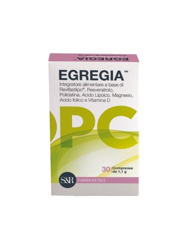 Egregia - integratore per funzioni metaboliche - 30 compresse