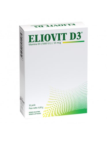 Eliovit d3 - integratore di vitamina d3 1.000 ui - 30 capsule molli