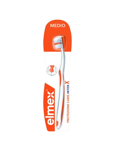 Elmex interx - spazzolino protezione carie testina corta Elmex interx - spazzolino protezione carie testina corta