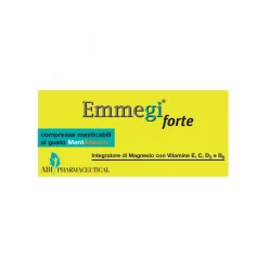 Emmegi Forte - Integratore di Magnesio e Vitamine - 20 Compresse Masticabili
