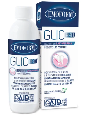 Emoform glic pro collutorio anti-infiammazioni 300 ml Emoform glic pro collutorio anti-infiammazioni 300 ml
