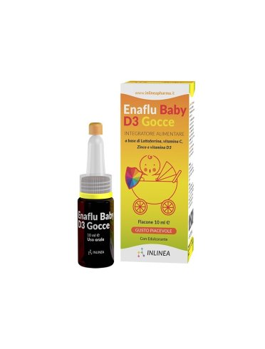 Enaflu baby d3 - integratore difese immunitarie - gocce 10 ml