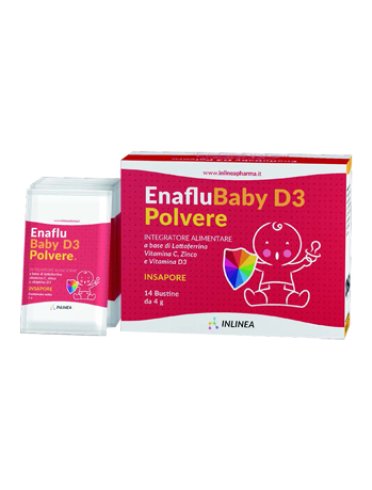 Enaflu baby d3 - integratore difese immunitarie - 14 bustine