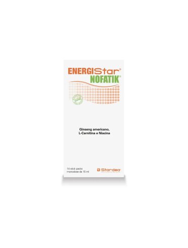 Energistar nofatik - integratore per stanchezza e affaticamento - 14 bustine