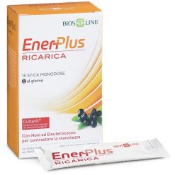 Enerplus Ricarica - Integratore Tonico Energetico - 15 Bustine
