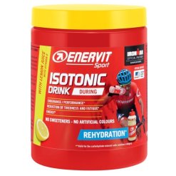 Enervit Isotonic Drink - Integratore Granulato per Sportivi Gusto Limone - 420 g