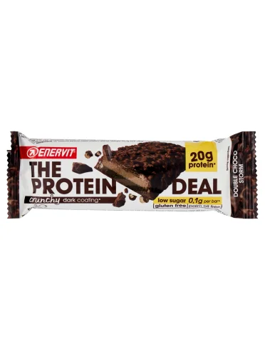 Enervit protein deal barretta proteica double choco storm Enervit protein deal barretta proteica double choco storm