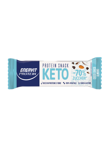 Enervit protein keto snack barretta proteica cocco choco almond