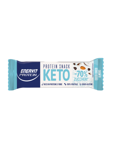 Enervit protein keto snack barretta proteica cocco choco almond Enervit protein keto snack barretta proteica cocco choco almond