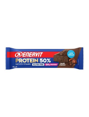 Enervit sport barretta proteica 50% dark chocolate