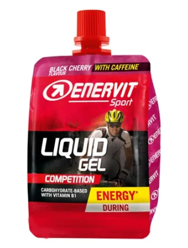 Enervit sport liquid gel competition integratore energetico amarena 60 ml Enervit sport liquid gel competition integratore energetico amarena 60 ml