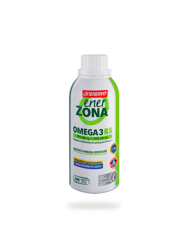 Enerzona omega 3rx integratore di acidi grassi omega 3 240 capsule