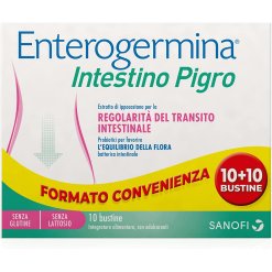 Enterogermina Intestino Pigro Confezione Bipack 10 + 10 Bustine