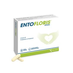 Entofloris Integratore di Probiotici e Prebiotici 30 Capsule