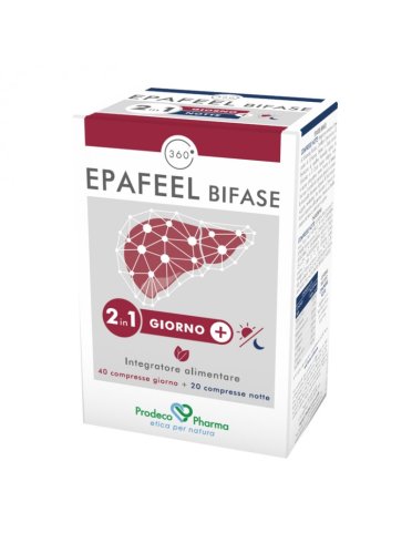 Epafeel bifase 360 - integratore depurativo fegato - 60 compresse