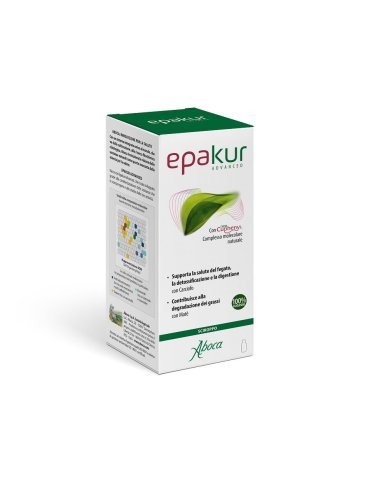 Aboca epakur advanced - integratore per la salute del fegato - sciroppo 320 g