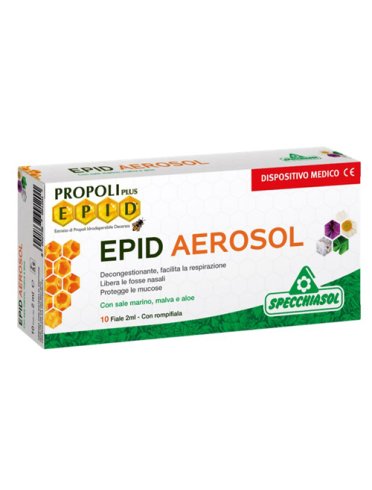 Epid aerosol - trattamento di raffreddore e allergie - 10 fiale x 2 ml