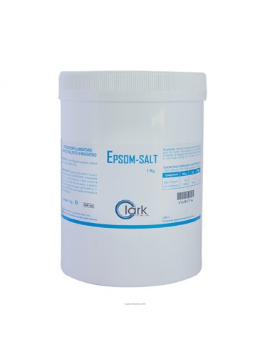 Epsom salt - integratore di solfato di magnesio - 1 kg