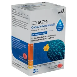 Equazen - Integratore di Acidi Grassi Omega 3 e Omega 6 - 180 Capsule