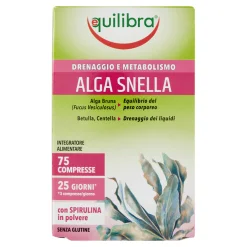 Equilibra Alga Snella - Integratore Drenante - 75 Compresse