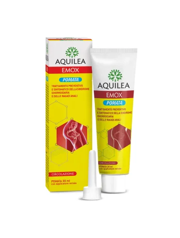 Aquilea emox - pomata per il trattamento di ragadi ed emorroidi - 30 ml