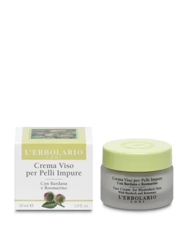 L'erbolario crema viso pelli impure bardana e rosmarino 30 ml L'erbolario crema viso pelli impure bardana e rosmarino 30 ml