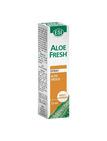 Esi aloe fresh - spray alito fresco anice e liquirizia - 15 ml Esi aloe fresh - spray alito fresco anice e liquirizia - 15 ml