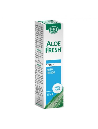 Esi aloe fresh - spray alito fresco menta forte - 15 ml