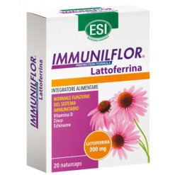 Esi Immunilflor Lattoferrina - Integratore Difese Immunitarie - 20 Naturcaps