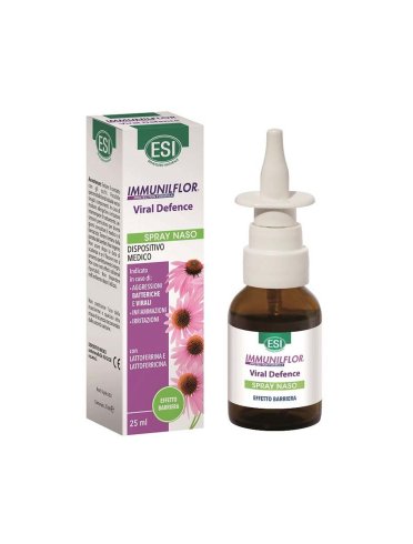 Esi immunilflor viral defence - spray nasale per infezioni batteriche e virali - 25 ml