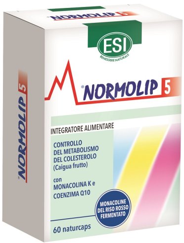 Esi normolip 5 integratore controllo colesterolo 60 capsule 