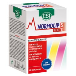 Esi Normolip 5 Forte - Integratore per il Controllo del Colesterolo - 60 Compresse