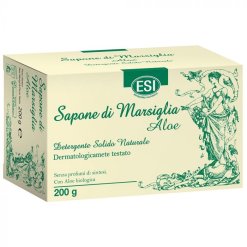 Esi Sapone di Marsiglia Aloe - Detergente Solido Delicato - 200 g