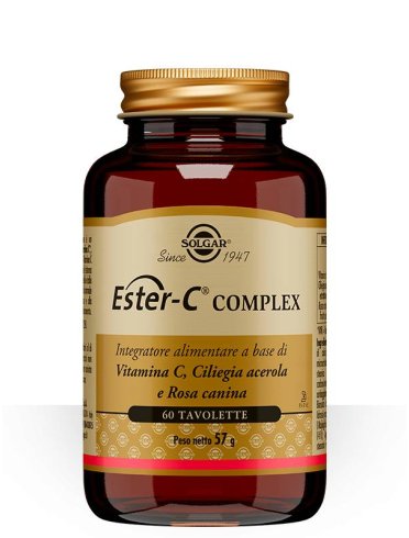 Solgar ester-c complex - integratore di vitamina c - 60 tavolette